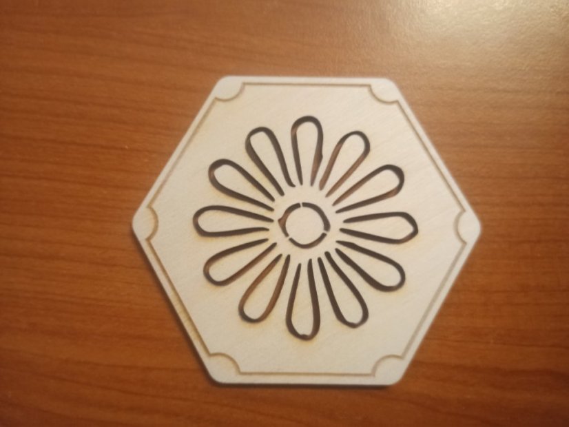 Podtácky vyřezávané - Varianta: 3
