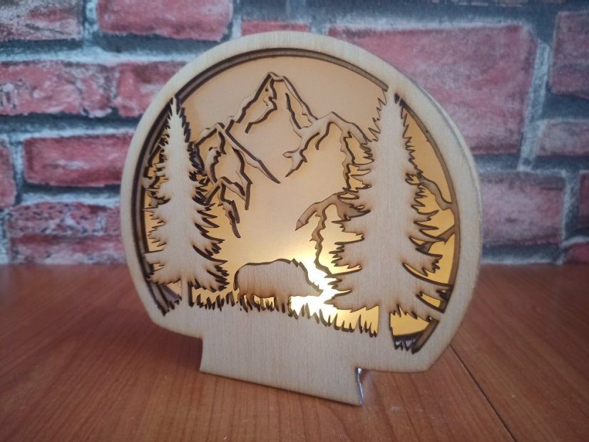 Lampičky na LED svíčku - 1 sada - Varianta: 1