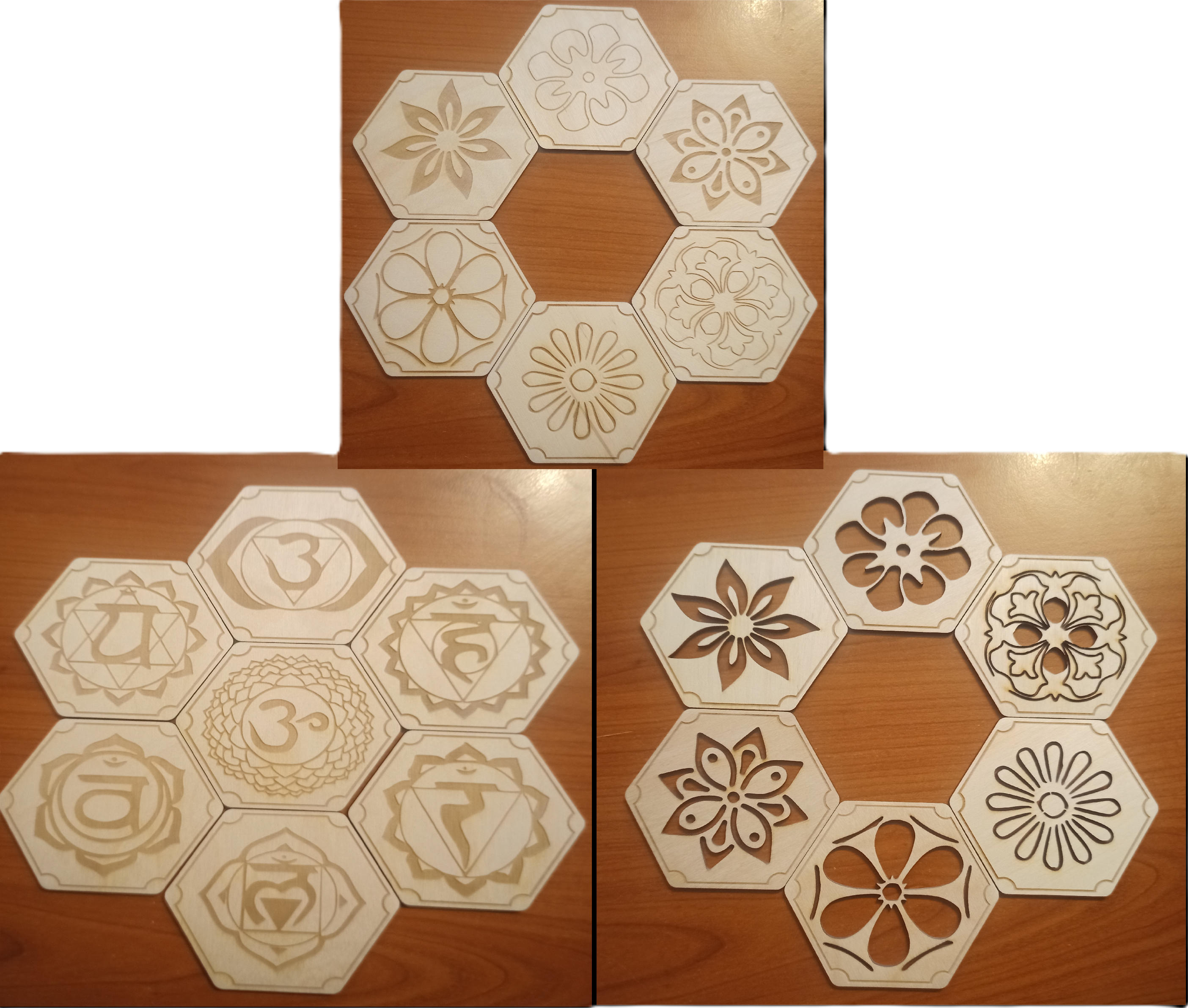 Podtácky všeho druhu.