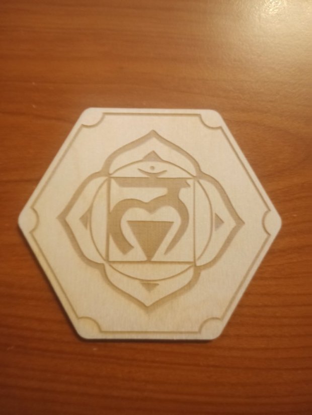 Podtácky Čakry - Varianta: Kořenová (Muládhára)