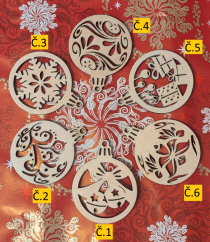 Vánoční ozdoby sada č.1