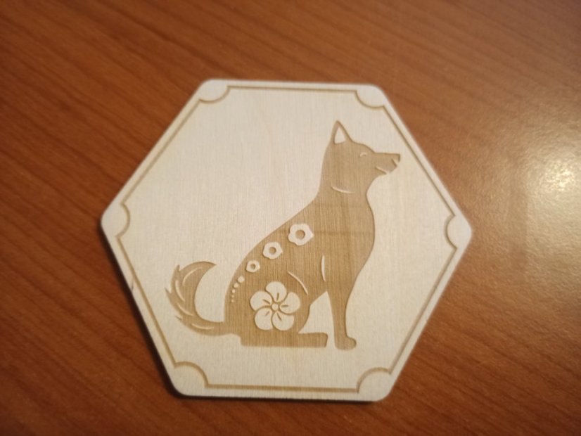 Podtácky Čínský zvěrokruh - Varianta: Pes