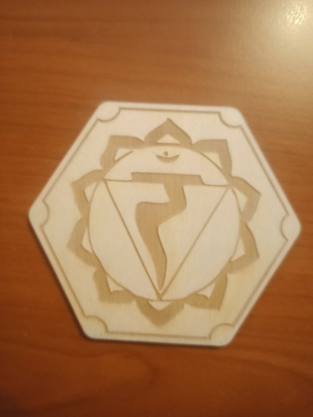 Podtácky Čakry - Varianta: Solar plexus (Manipura)