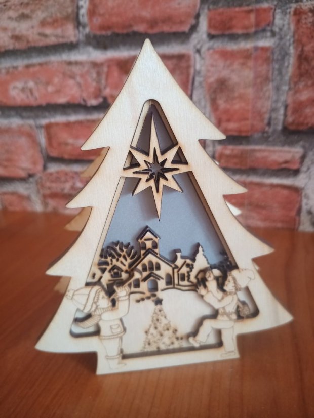 Lampičky na LED svíčku - 1 sada - Varianta: 2
