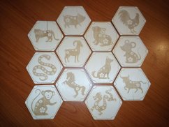 Podtácky Čínský zvěrokruh